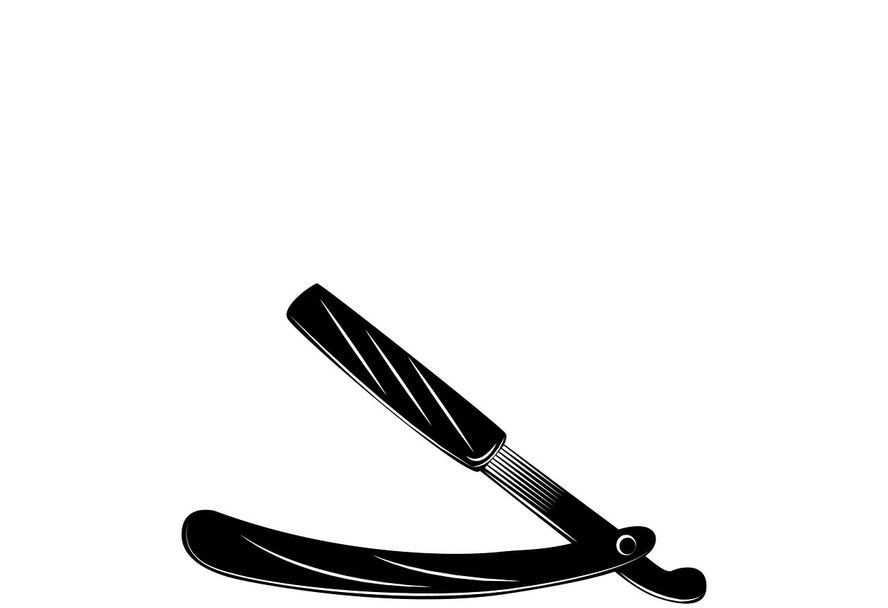 barber fade razor beard